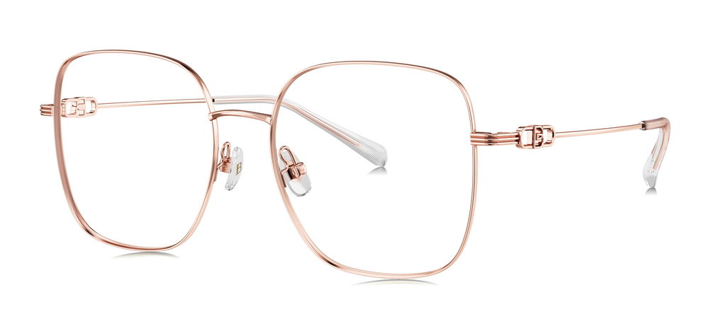 BOLON BH7007-B30 Optik Genç Kadın Köşeli Çerçeveli Titanyum - 2