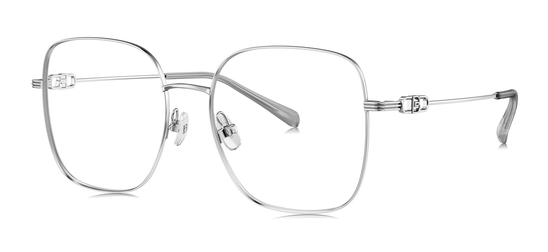 BOLON BH7007-B90 Optik Genç Kadın Köşeli Çerçeveli Titanyum - 2