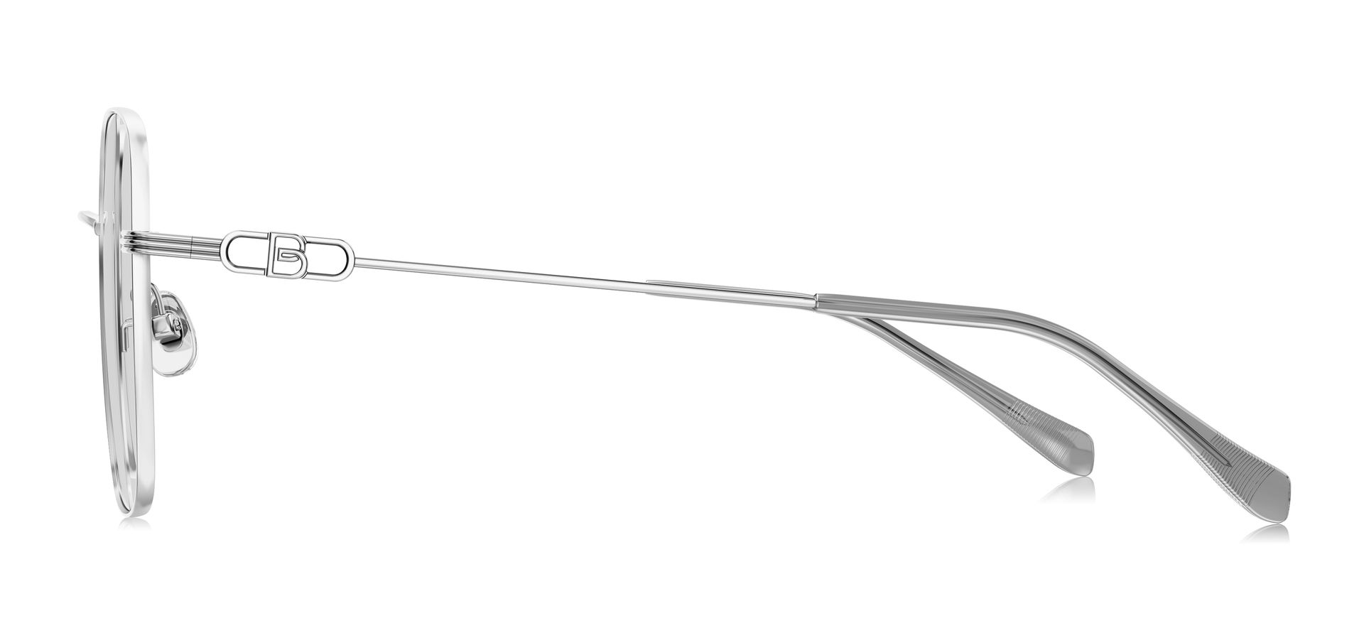 BOLON BH7007-B90 Optik Genç Kadın Köşeli Çerçeveli Titanyum - 3