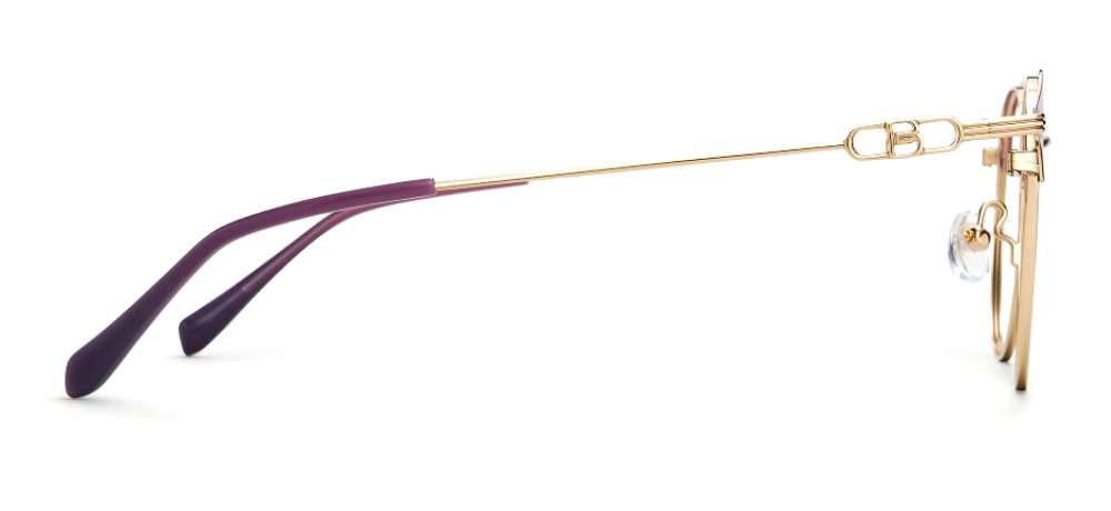 BOLON BH7029-B65 Optik Genç Kadın Yuvarlak Çerçeveli Titanyum - 3