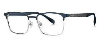 BOLON BH7031-B07 Optik Genç Erkek Köşeli Çerçeveli Titanyum - BOLON (1)