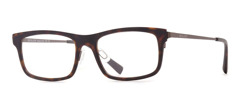 BOLON BJ1207-P02 Optik Genç,Yetişkin Erkek Köşeli Çerçeveli Asetat - 2