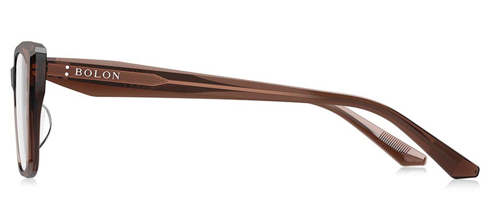 BOLON BJ3209-B21 Optik Genç Kadın Köşeli Çerçeveli Asetat - 3