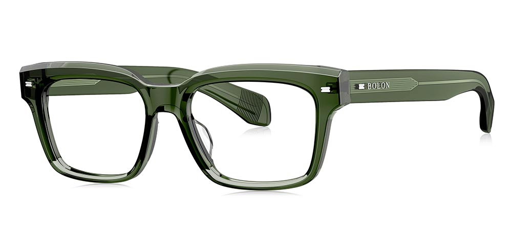 BOLON BJ3213-B80 Optik Genç Erkek Köşeli Çerçeveli Asetat - 2