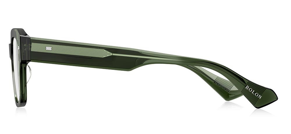BOLON BJ3215-B80 Optik Genç Erkek Köşeli Çerçeveli Asetat - 3