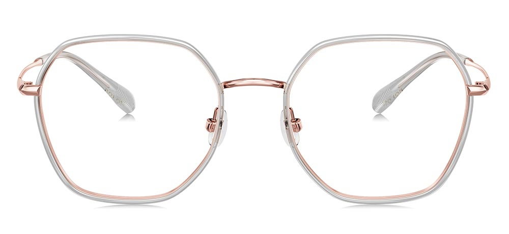 BOLON BJ6109-U13 Optik Genç Kadın Geometrik Çerçeveli Titanyum - 1