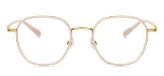 BOLON BJ6112-B60 Optik Genç Kadın Köşeli Çerçeveli Titanyum - BOLON