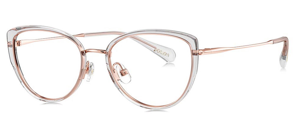 BOLON BJ6156-B93 Optik Genç Kadın Çekik Çerçeveli Titanyum - 2