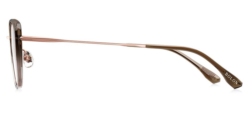 BOLON BJ6167-B29 Optik Genç Kadın Çekik Çerçeveli Titanyum - 3