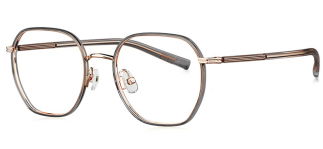 BOLON BJ6173-B13 Optik Genç Kadın Geometrik Çerçeveli Titanyum - BOLON (1)