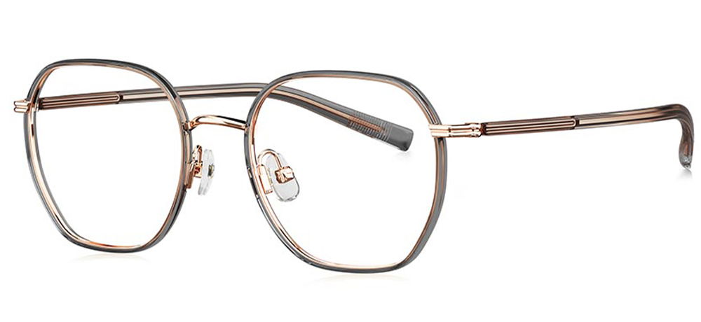 BOLON BJ6173-B13 Optik Genç Kadın Geometrik Çerçeveli Titanyum - 2