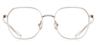 BOLON BJ6173-B93 Optik Genç Kadın Geometrik Çerçeveli Titanyum 