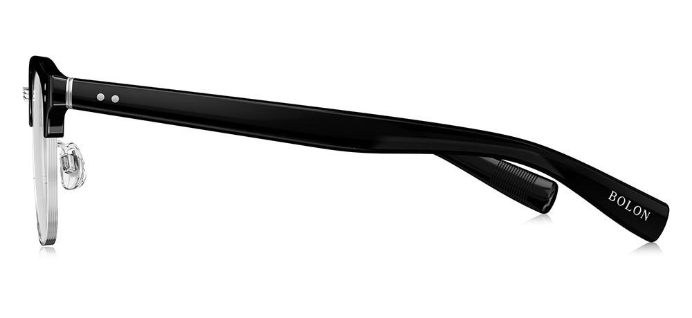BOLON BJ6185-B15 Optik Genç Erkek Köşeli Çerçeveli Asetat - 3