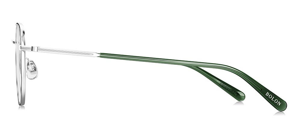 BOLON BJ7359-U90 Optik Genç Erkek,Kadın,Unisex Köşeli Çerçeveli Titanyum - 3