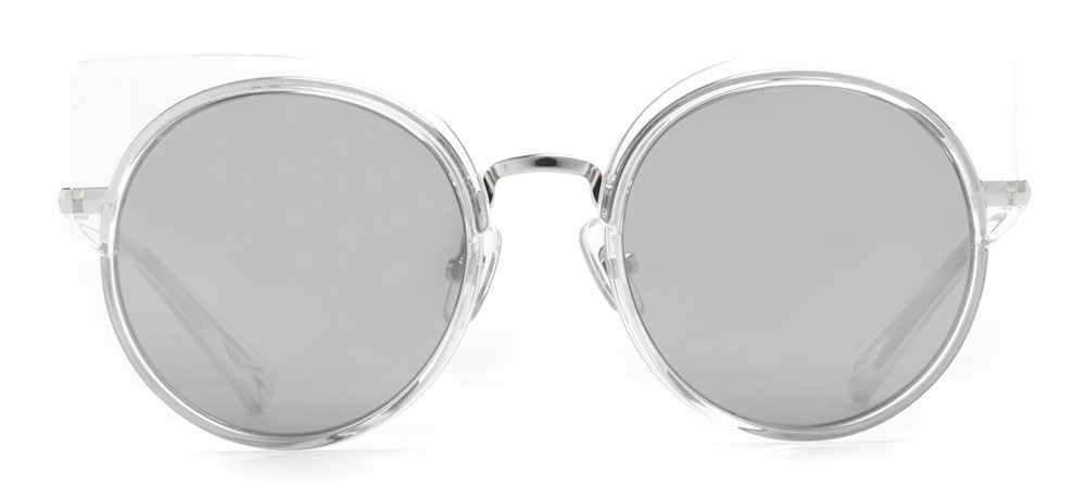 BOLON BK6005-B91 Güneş Çocuk Kadın Yuvarlak Çerçeveli Titanyum Polarize - 1