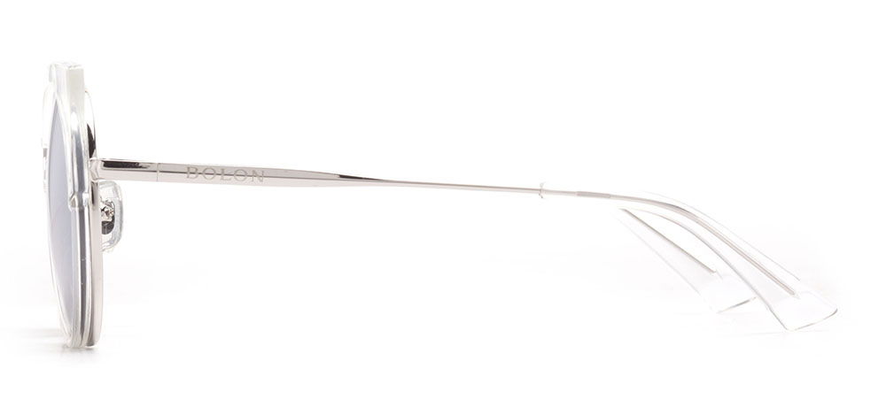 BOLON BK6005-B91 Güneş Çocuk Kadın Yuvarlak Çerçeveli Titanyum Polarize - 3