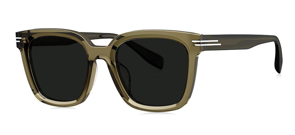 BOLON BL3221-C80 Güneş Genç Erkek Köşeli Çerçeveli Asetat UV400,Polarize - 2