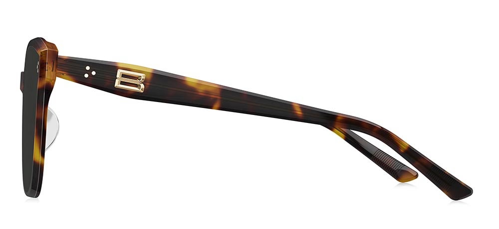 BOLON BL3250-C20 Güneş Genç Kadın Köşeli Çerçeveli Asetat UV400,Polarize - 3