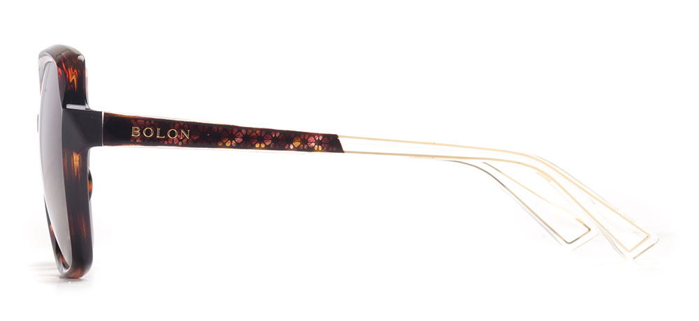 BOLON BL5011-C20 Güneş Genç,Yetişkin Kadın Köşeli Çerçeveli Asetat Polarize - 3