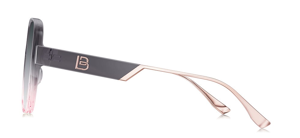 BOLON BL5059-C59 Güneş Yetişkin Kadın Köşeli Çerçeveli Asetat Polarize - 3