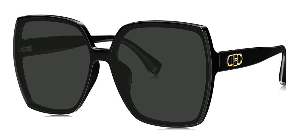 BOLON BL5081-C10 Güneş Genç,Yetişkin Kadın Köşeli Çerçeveli Grilamid TR90 UV400,Polarize - 2