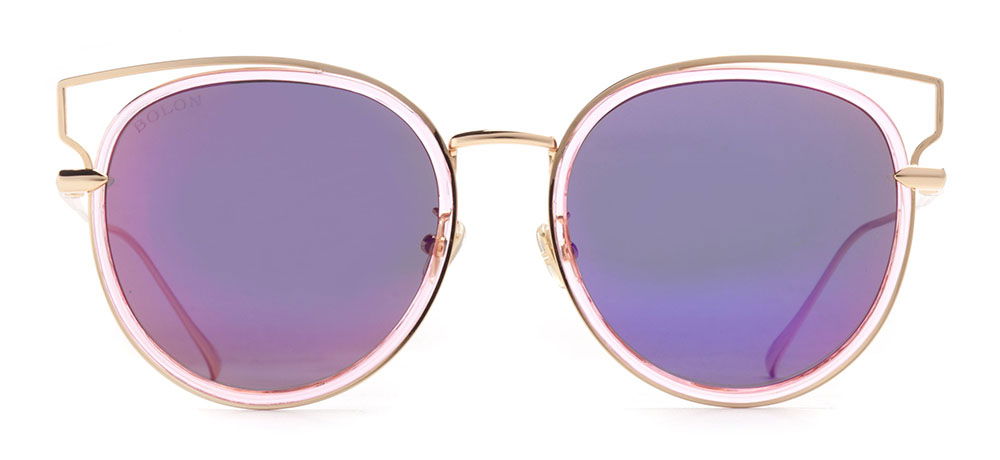 BOLON BL6016-B30 Güneş Genç,Yetişkin Kadın Oval Çerçeveli Titanyum Polarize - 1