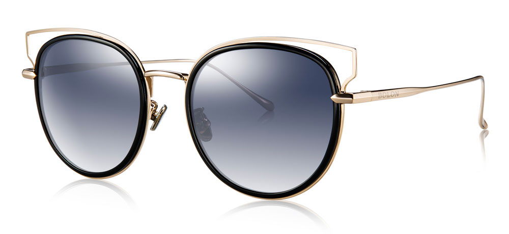 BOLON BL6016-C11 Güneş Genç,Yetişkin Kadın Oval Çerçeveli Titanyum Polarize - 2