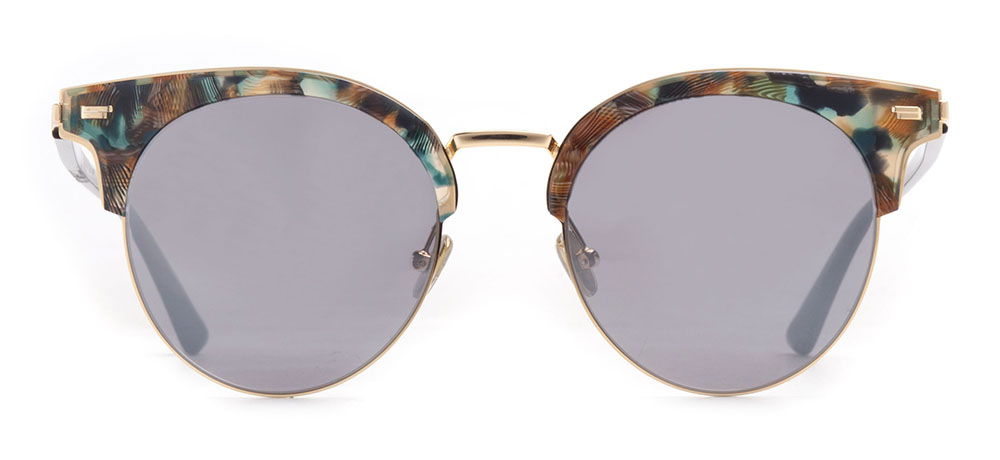 BOLON BL6026-B80 Güneş Genç,Yetişkin Kadın Yuvarlak Çerçeveli Titanyum Polarize - 1