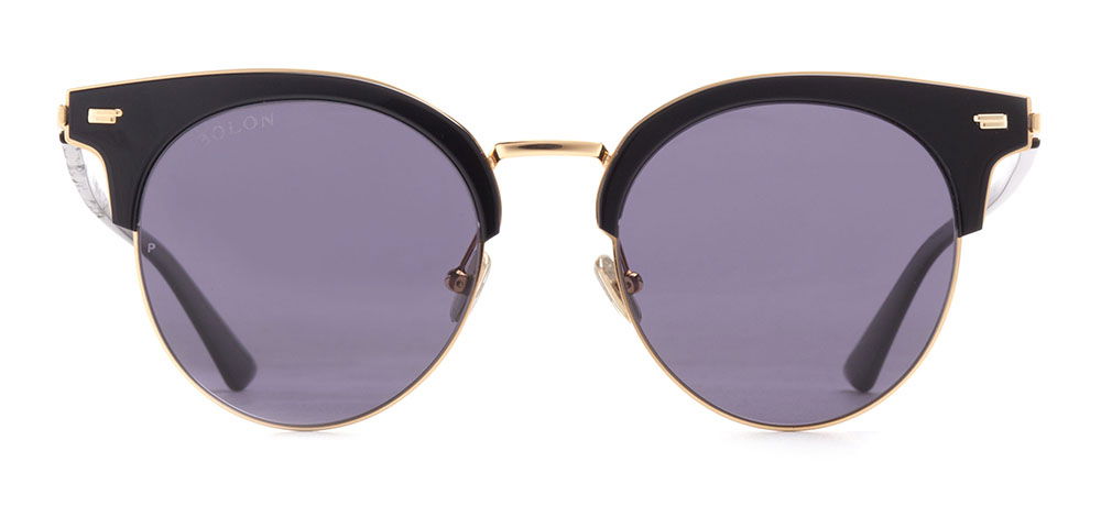 BOLON BL6026-C10 Güneş Genç,Yetişkin Kadın Yuvarlak Çerçeveli Titanyum Polarize - 1