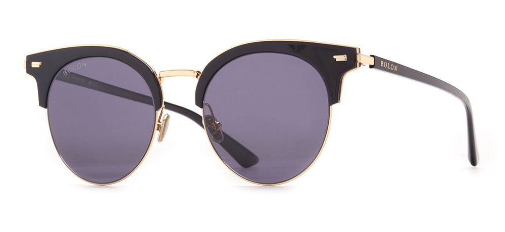 BOLON BL6026-C10 Güneş Genç,Yetişkin Kadın Yuvarlak Çerçeveli Titanyum Polarize - 2
