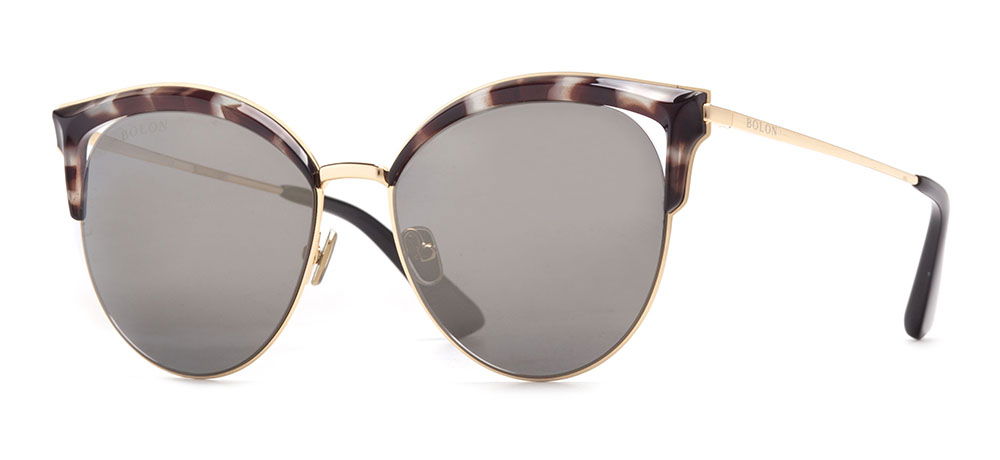 BOLON BL6029-D11 Güneş Genç,Yetişkin Kadın Oval Çerçeveli Titanyum Polarize - 2