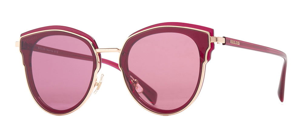 BOLON BL6057-A31 Güneş Genç,Yetişkin Kadın Oval Çerçeveli Titanyum Polarize - 2