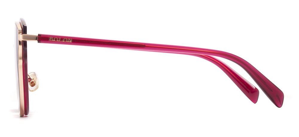 BOLON BL6057-A31 Güneş Genç,Yetişkin Kadın Oval Çerçeveli Titanyum Polarize - 3