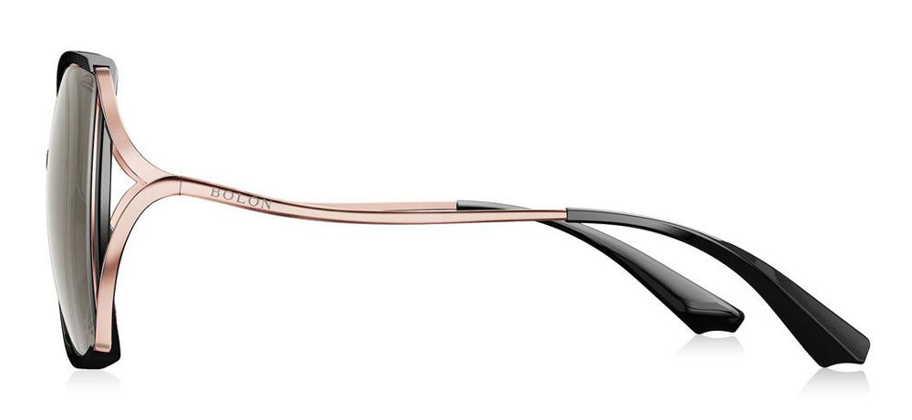 BOLON BL6076-D11 Güneş Genç,Yetişkin Kadın Geometrik Çerçeveli Grilamid (TR90) Polarize - 3