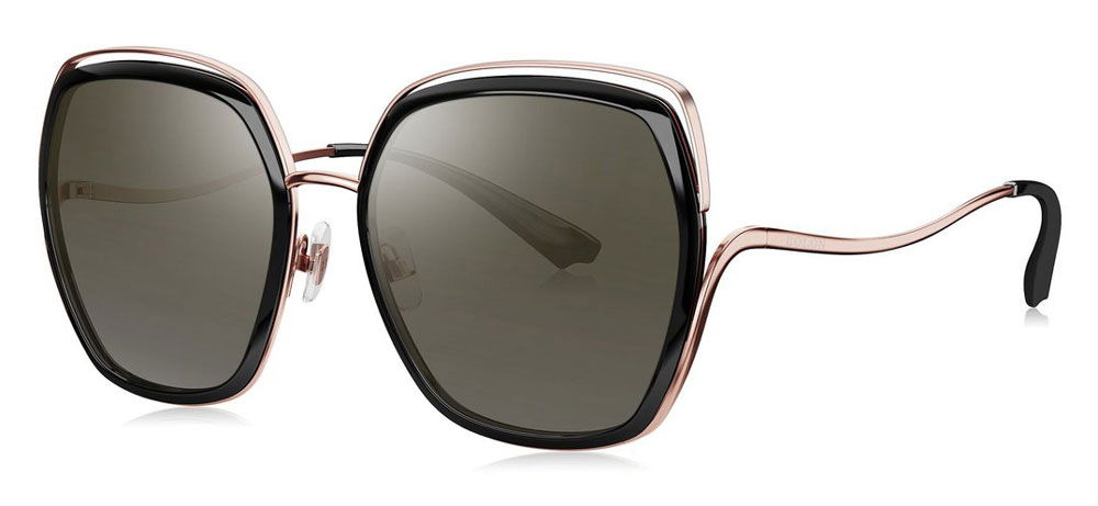 BOLON BL6078-D11 Güneş Genç,Yetişkin Kadın Geometrik Çerçeveli Titanyum Polarize - 2