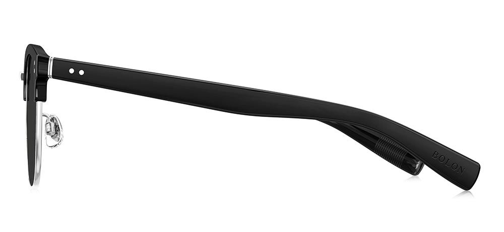 BOLON BL6113-C10 Güneş Genç Erkek Köşeli Çerçeveli Grilamid TR90 UV400,Polarize - 3