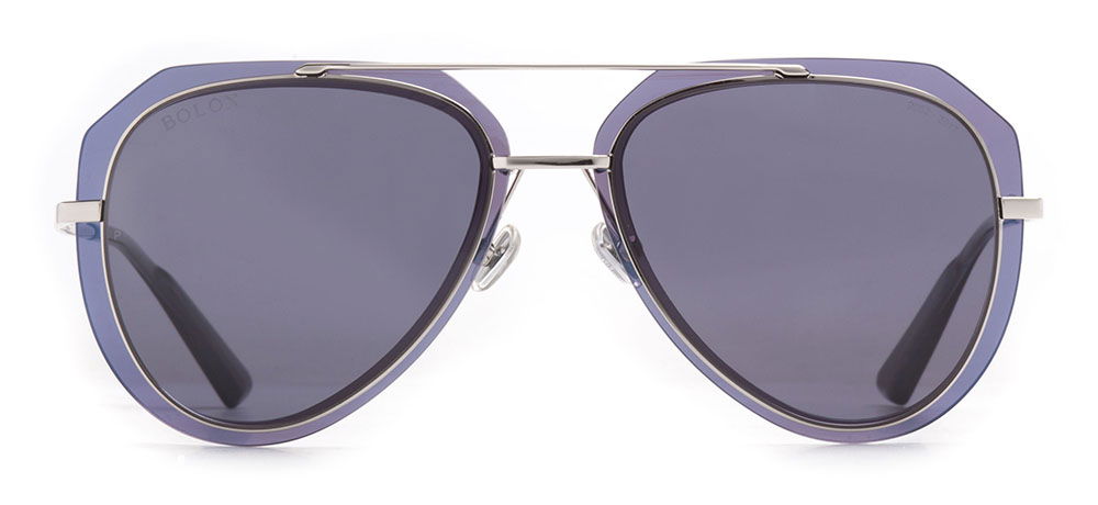 BOLON BL7006-C70 Güneş Genç,Yetişkin Erkek,Kadın,Unisex Damla Çerçeveli Titanyum Polarize - 1