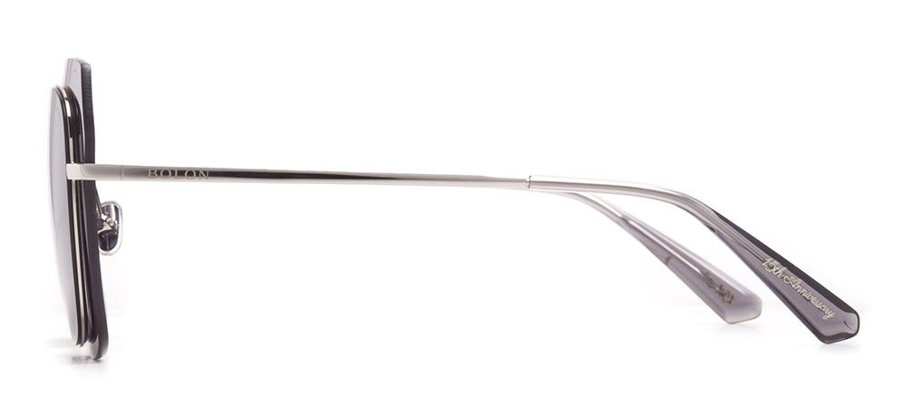 BOLON BL7007-C10 Güneş Genç,Yetişkin Kadın Geometrik Çerçeveli Titanyum Polarize - 3