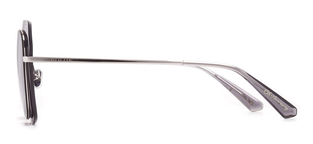 BOLON BL7007-C10 Güneş Genç,Yetişkin Kadın Geometrik Çerçeveli TitanyumPolarize - 3