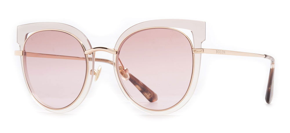 BOLON BL7013-A60 Güneş Genç,Yetişkin Kadın Oval Çerçeveli Titanyum Polarize - 2