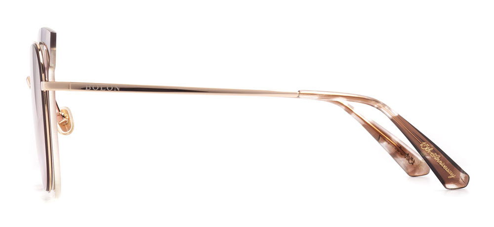 BOLON BL7013-A60 Güneş Genç,Yetişkin Kadın Oval Çerçeveli Titanyum Polarize - 3