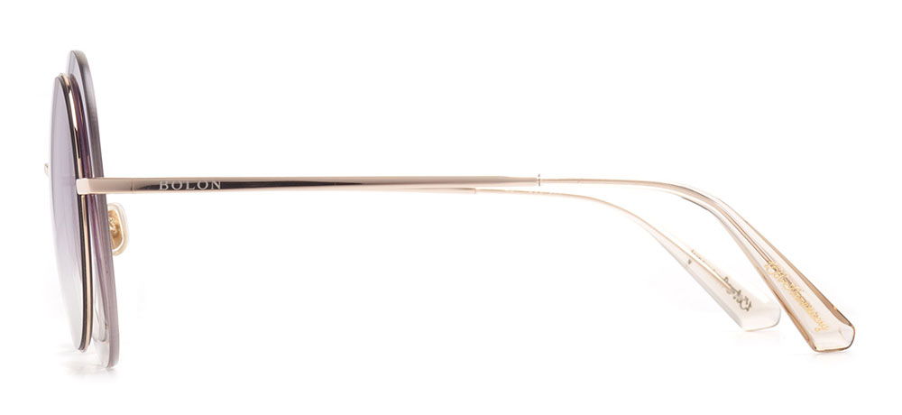 BOLON BL7015-B50 Güneş Genç,Yetişkin Kadın Oval Çerçeveli Titanyum Polarize - 3