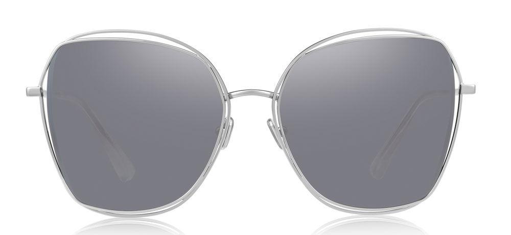 BOLON BL7016-D90 Güneş Genç,Yetişkin Kadın Geometrik Çerçeveli Titanyum Polarize - 1