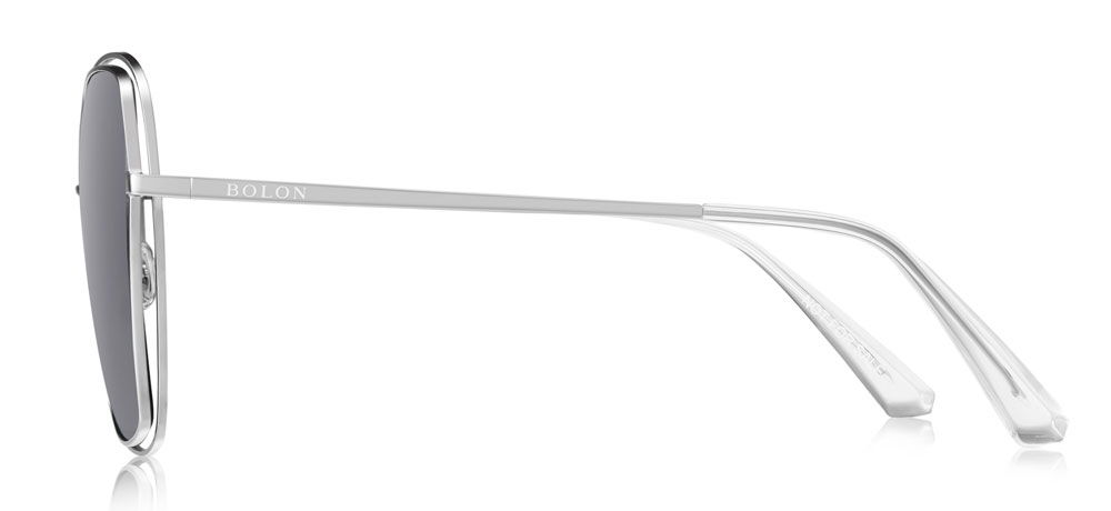 BOLON BL7016-D90 Güneş Genç,Yetişkin Kadın Geometrik Çerçeveli Titanyum Polarize - 3