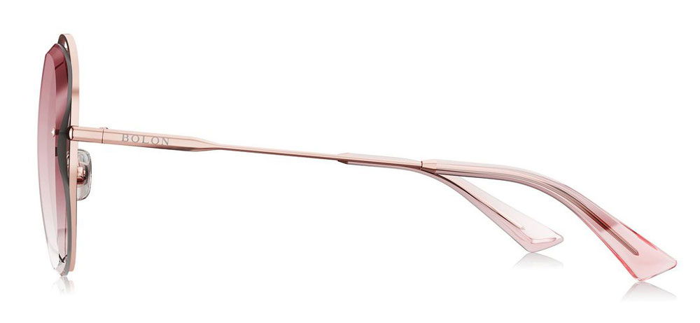 BOLON BL7052-A30 Güneş Genç,Yetişkin Kadın Oval Çerçeveli Titanyum Polarize - 3