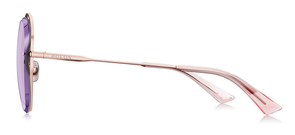 BOLON BL7052-A31 Güneş Genç,Yetişkin Kadın Oval Çerçeveli Titanyum Polarize - 3