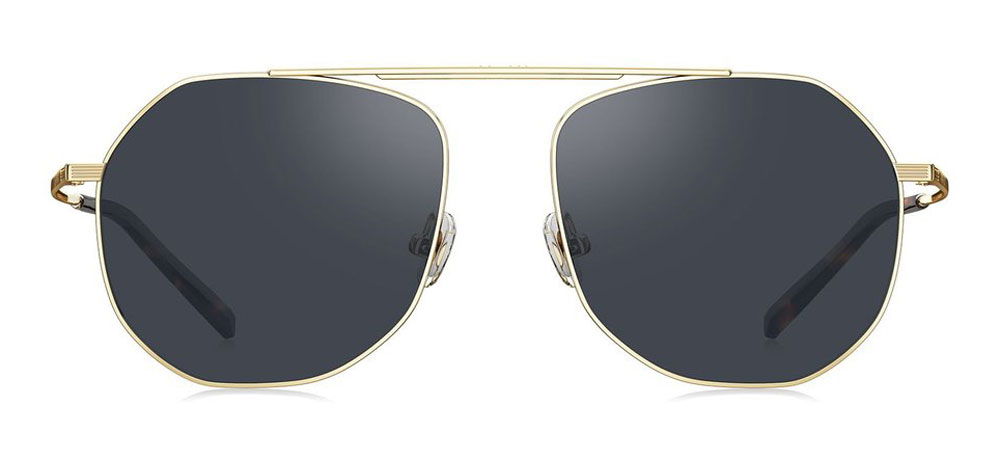 BOLON BL7096-C60 Güneş Genç,Yetişkin Erkek,Kadın,Unisex Geometrik Çerçeveli Titanyum Polarize - 1