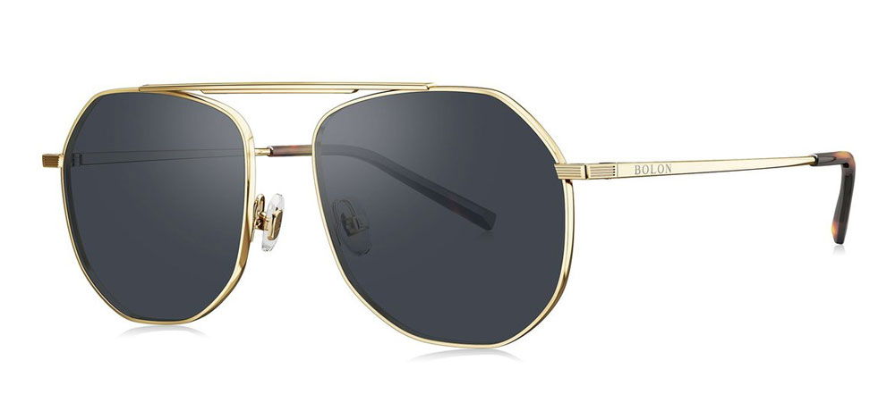 BOLON BL7096-C60 Güneş Genç,Yetişkin Erkek,Kadın,Unisex Geometrik Çerçeveli Titanyum Polarize - 2