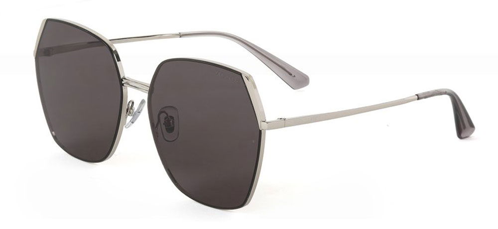 BOLON BL7103-C90 Güneş Genç,Yetişkin Kadın Geometrik Çerçevesiz Titanyum Polarize - 2