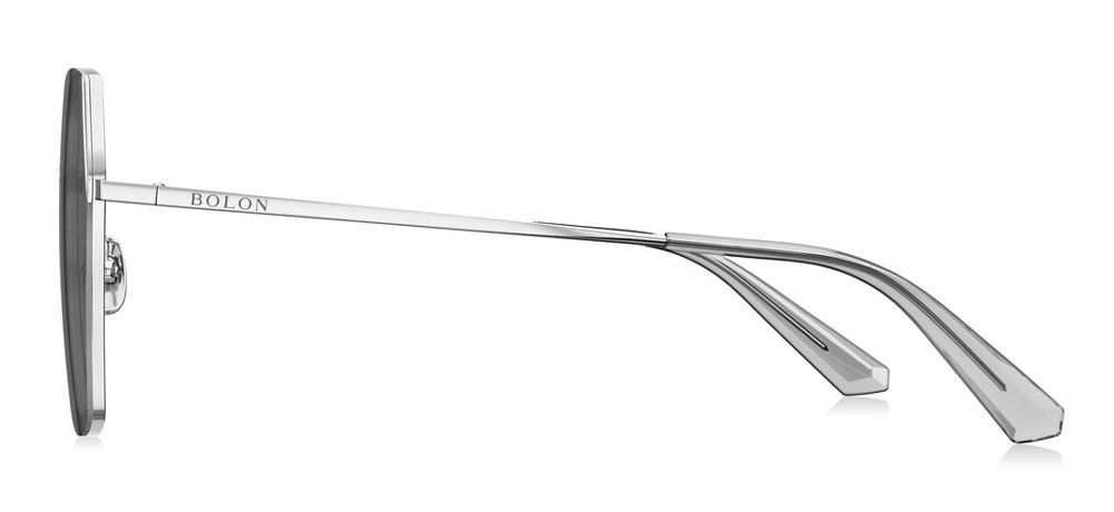 BOLON BL7103-C90 Güneş Genç,Yetişkin Kadın Geometrik Çerçevesiz Titanyum Polarize - 3